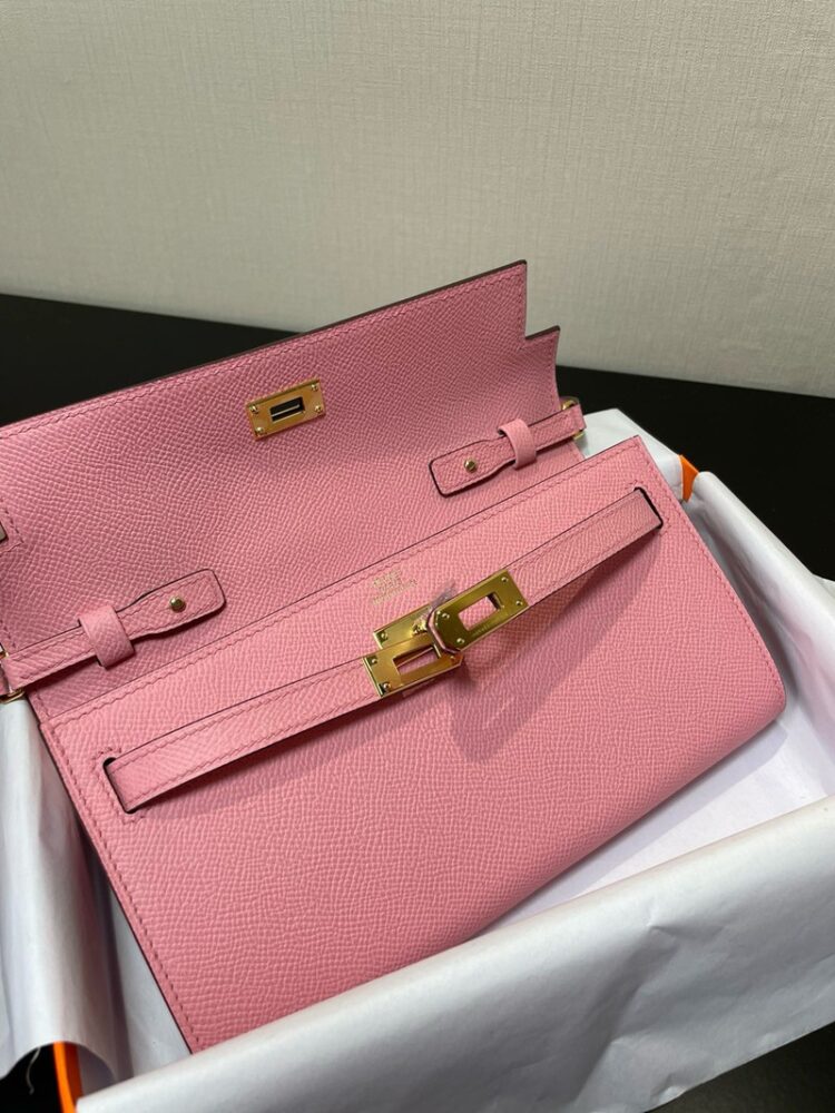Hermes Kelly To Go Wallet WOC Epsom Leather 