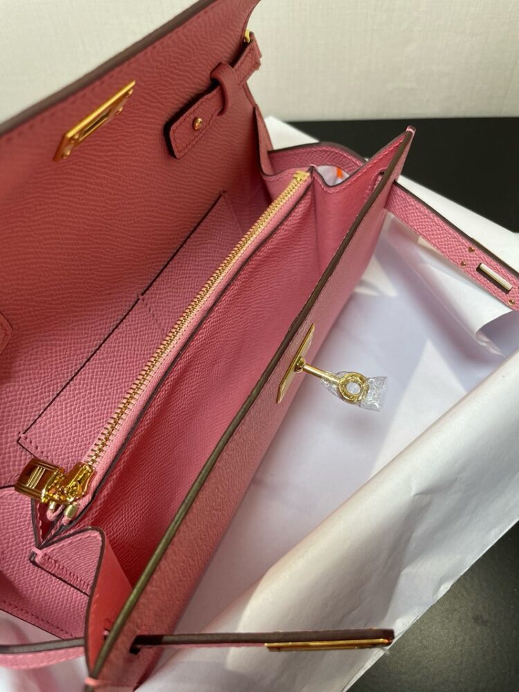 Hermes Kelly To Go Wallet WOC Epsom Leather 