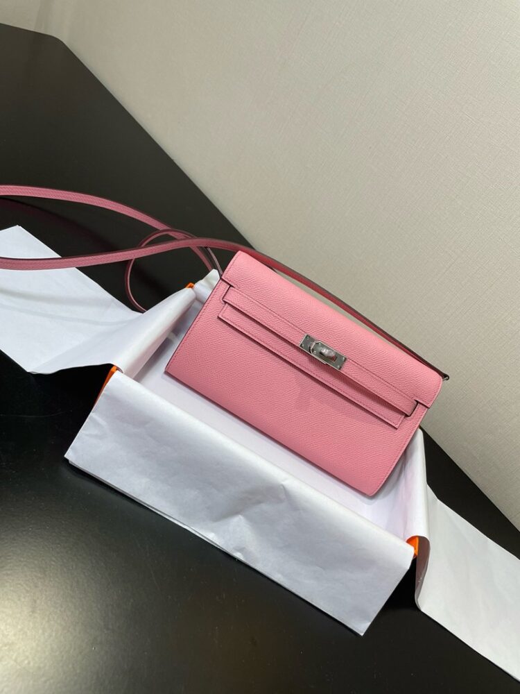Hermes Kelly To Go Wallet WOC Epsom Leather 