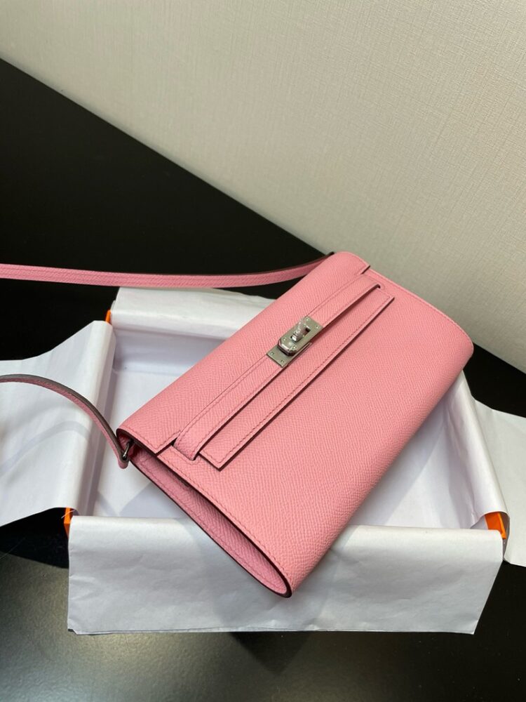 Hermes Kelly To Go Wallet WOC Epsom Leather 