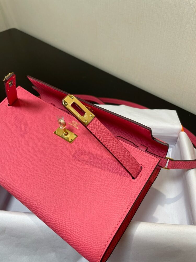 Hermes Kelly To Go Wallet WOC Epsom Leather 