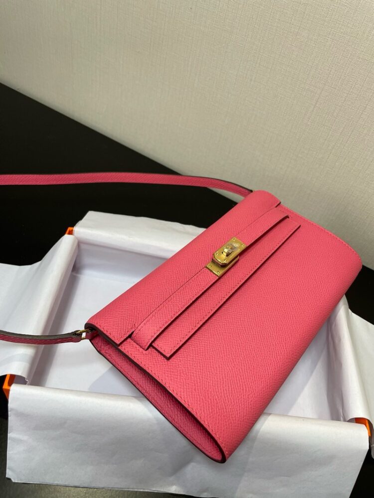Hermes Kelly To Go Wallet WOC Epsom Leather 