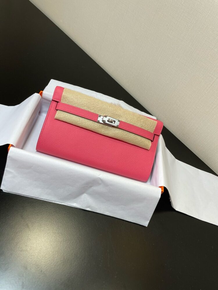 Hermes Kelly To Go Wallet WOC Epsom Leather 