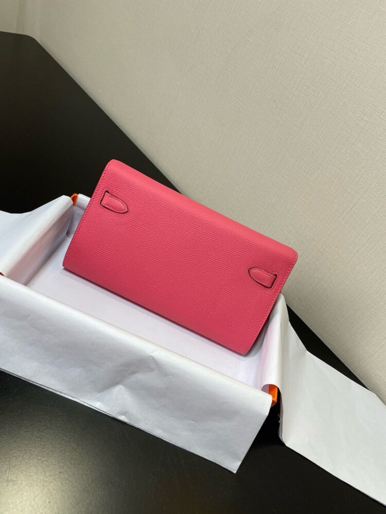 Hermes Kelly To Go Wallet WOC Epsom Leather 