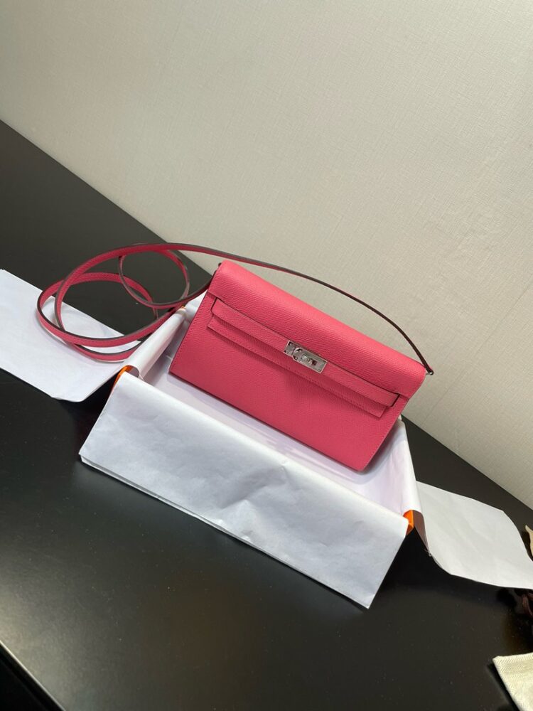 Hermes Kelly To Go Wallet WOC Epsom Leather 