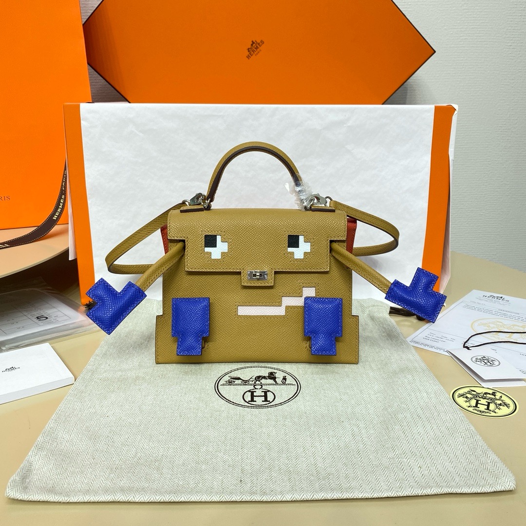 Hermes Kelly Doll Picto Bags