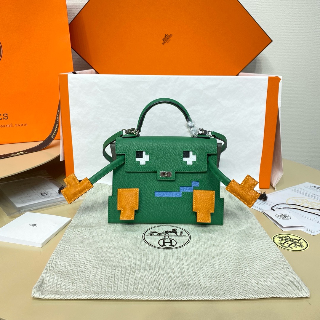Hermes Kelly Doll Picto Bags