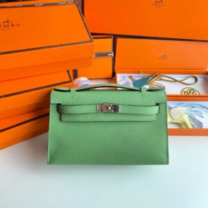 Hermes Mini Kelly Pochette Bag 22cm Epsom Leather 10