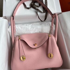 Hermes Lindy 26cm Bag Original Taurillon Clemence Leather 06