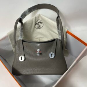 Hermes Lindy 26 30 Bag Original Taurillon Clemence Leather 13