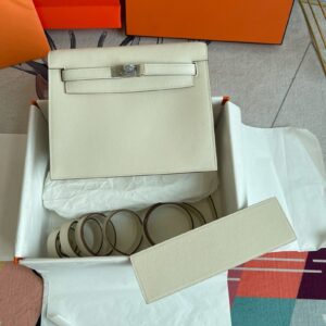 Hermes Kelly Danse 22cm Bag Evercolor Leather 06