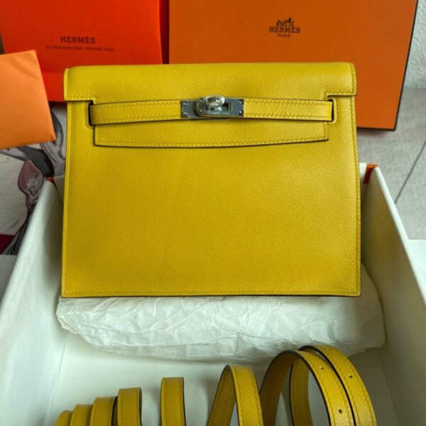 Hermes Kelly Danse 22cm Bag Evercolor Leather