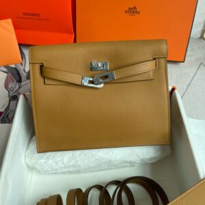 Hermes Kelly Danse 22cm Bag Evercolor Leather 15