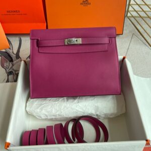 Hermes Kelly Danse 22cm Bag Evercolor Leather 16