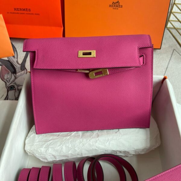 Hermes Kelly Danse 22cm Bag Evercolor Leather