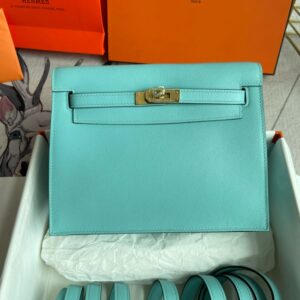 Hermes Kelly Danse 22cm Bag Evercolor Leather 19