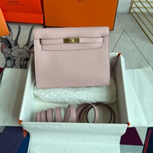 Hermes Kelly Danse 22cm Bag Evercolor Leather 29