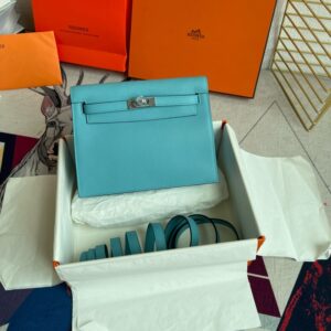 Hermes Kelly Danse 22cm Bag Evercolor Leather 34