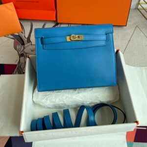 Hermes Kelly Danse 22cm Bag Evercolor Leather 37