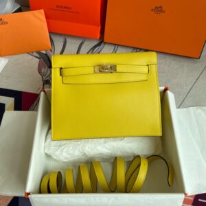 Hermes Kelly Danse 22cm Bag Evercolor Leather 38