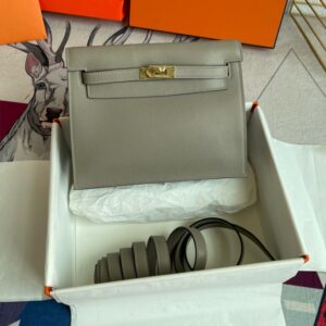 Hermes Kelly Danse 22cm Bag Evercolor Leather 42