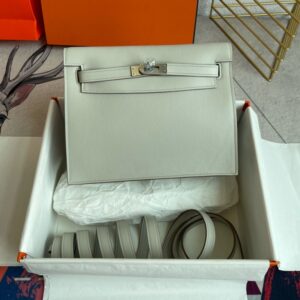 Hermes Kelly Danse 22cm Bag Evercolor Leather 43