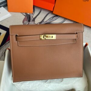 Hermes Kelly Danse 22cm Bag Evercolor Leather 46