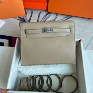 Hermes Kelly Danse 22cm Bag Evercolor Leather 47