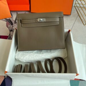 Hermes Kelly Danse 22cm Bag Evercolor Leather 51