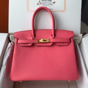 Hermes Birkin 30cm Bag Original Epsom Leather Full Handmade 12