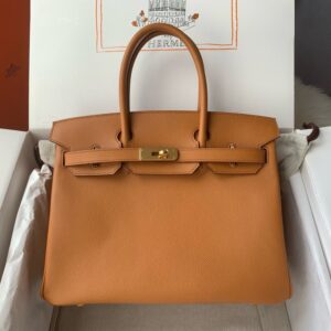 Hermes Birkin 30cm Bag Original Epsom Leather Full Handmade 18