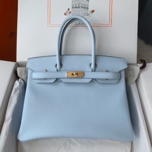 Hermes Birkin 30cm Bag Original Epsom Leather Full Handmade 26