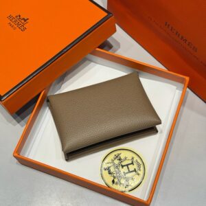 Hermes Calvi Duo Card Holder Wallet 03