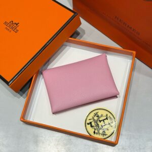 Hermes Calvi Duo Card Holder Wallet 09