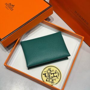 Hermes Calvi Duo Card Holder Wallet 13