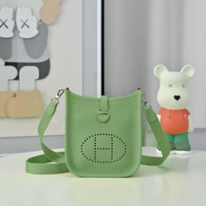 Hermes Evelyne Mini 17cm Bag TC Clemence Leather 01