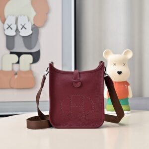 Hermes Evelyne Mini 17cm Bag TC Clemence Leather 03