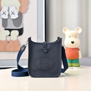 Hermes Evelyne Mini 17cm Bag TC Clemence Leather 04