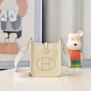 Hermes Evelyne Mini 17cm Bag TC Clemence Leather 09
