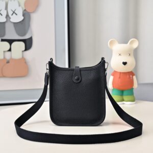 Hermes Evelyne Mini 17cm Bag TC Clemence Leather 15