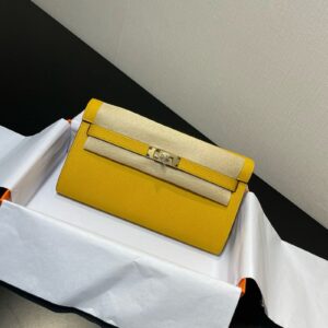 Hermes Kelly To Go Wallet WOC Epsom Leather 22