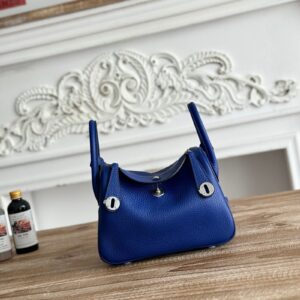 Hermes Lindy Mini 19cm Bag Taurillon Clemence Leather 21
