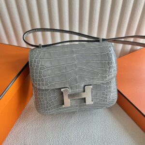 Hermes Mini Constance 19 Bag Ostrich Leather 01