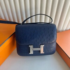 Hermes Mini Constance 19 Bag Ostrich Leather 02