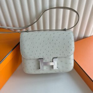 Hermes Mini Constance 19 Bag Ostrich Leather 06