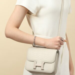 Hermes Mini Constance 19 Bag Niloticus Crocodile Leather 03