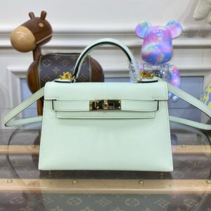 Hermes Mini Kelly II Bag 19cm Original Calfskin Leather 19