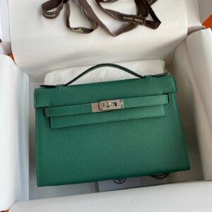 Hermes Mini Kelly Pochette Bag 22cm Epsom Leather 20