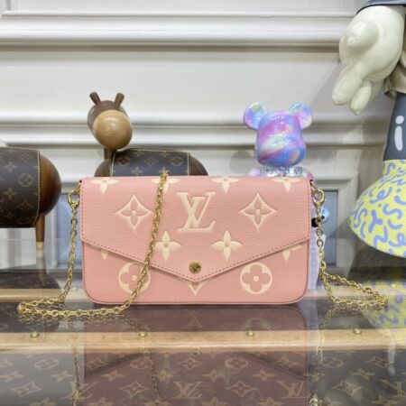 Top Quality LV Félicie Pochette Pink