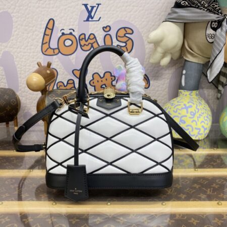 Top Quality LV Alma Bb White